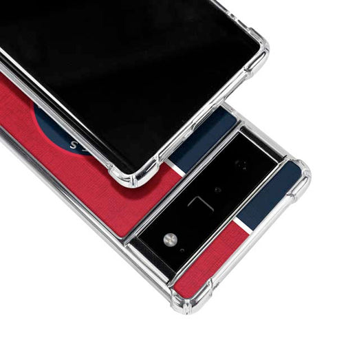 NBA LA Clippers Canvas Google Pixel 6 Clear Case